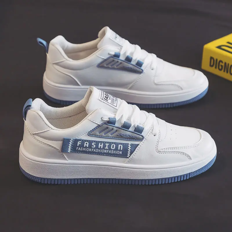 

Мужская обувь 2021 летняя новая стильная Белая обувь из искусственной кожи мужская деловая повседневная спортивная обувь дышащие Прогулочны...