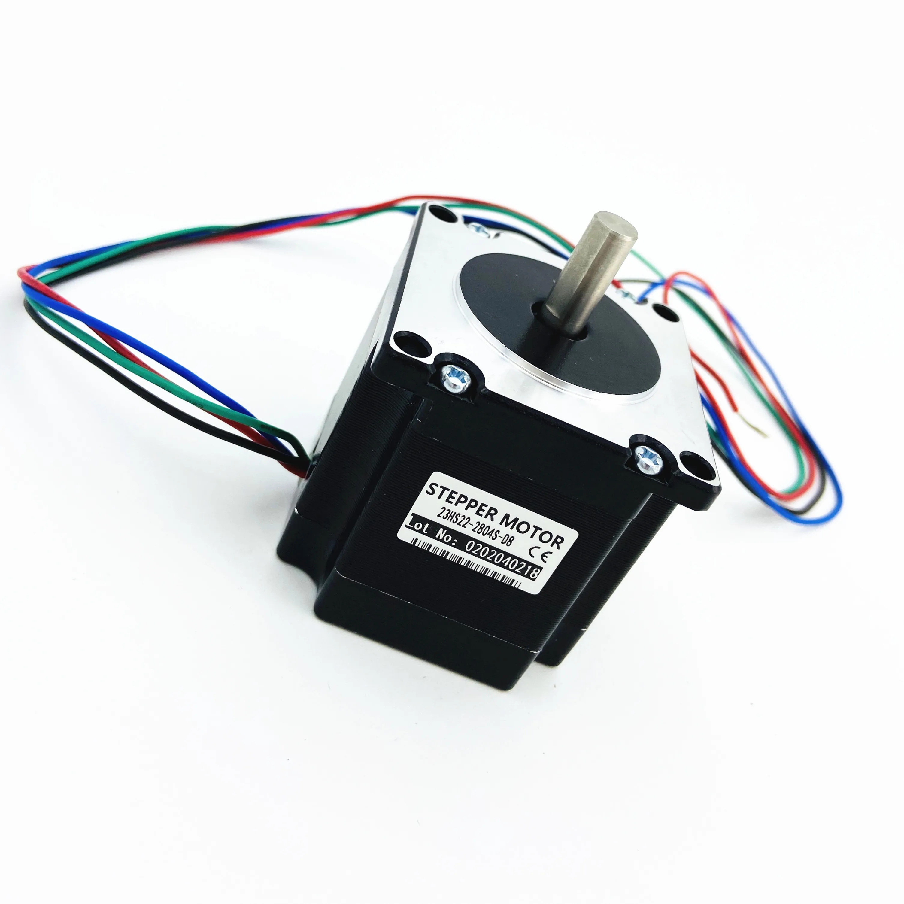 4-х контактный Шаговый двигатель Nema 23 23HS 57x82 мм 2.8А 179 унций на дюйм 56 мм D=8 мм 6.35 мм ЧПУ лазерный фрезерный станок гравировальная машина 3D принтер на.