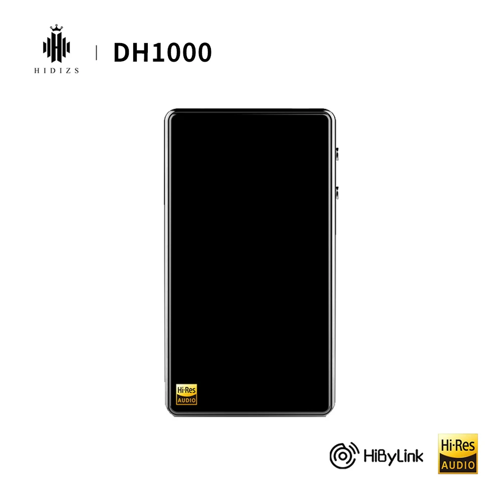 

HIDIZS DH1000 Dual Balanced Amplifier 2.5/3.5mm headphone jacks support PCM 24-Bit/192kHz native DSD64/128 Hi-Res audio