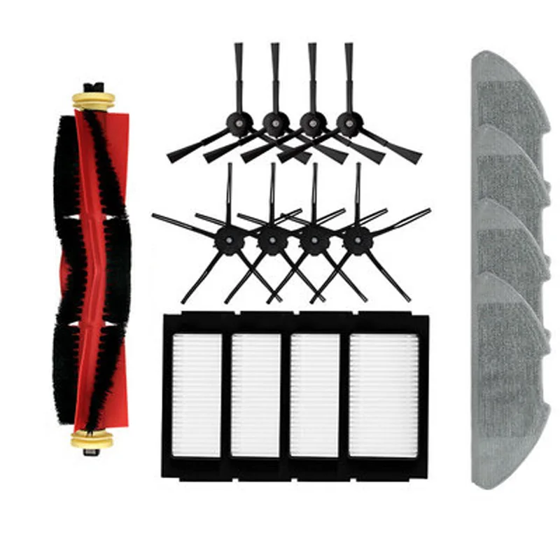 

High Quality Main brush HEPA filter Side brush mop cloths for Xiaomi vacuum mop pro