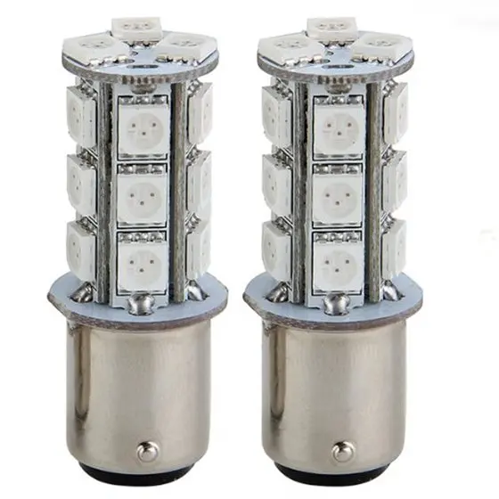 2x1157 SMD 5050 18 крассветодиодный Светодиодная лампа для стоп-сигнала заднего хода |