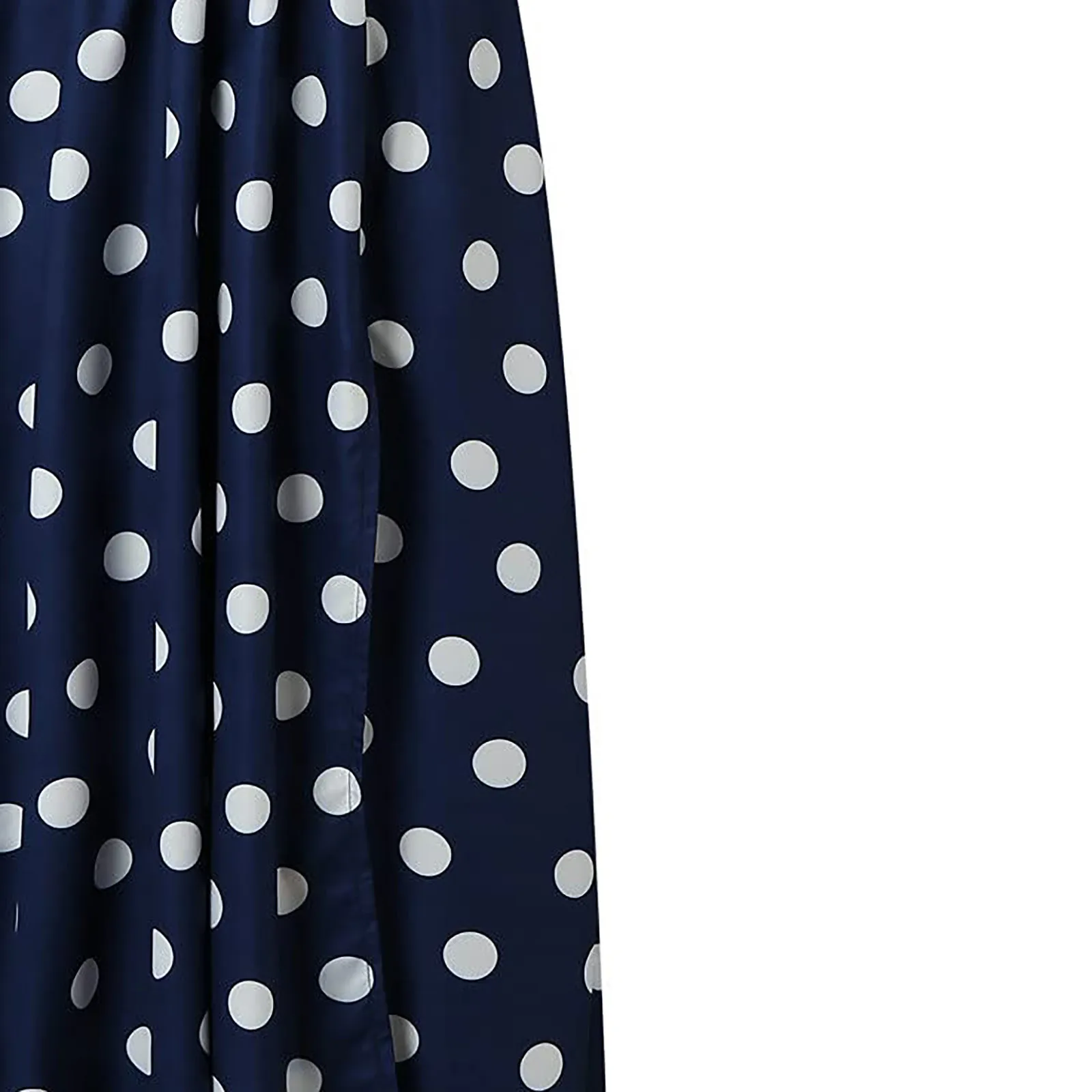 

Ladies Dress Summer Plus Size Waist Bohemian Sexy V-Neck Polka Dot/Print Slit Retro Long Dress Bestidos De F4