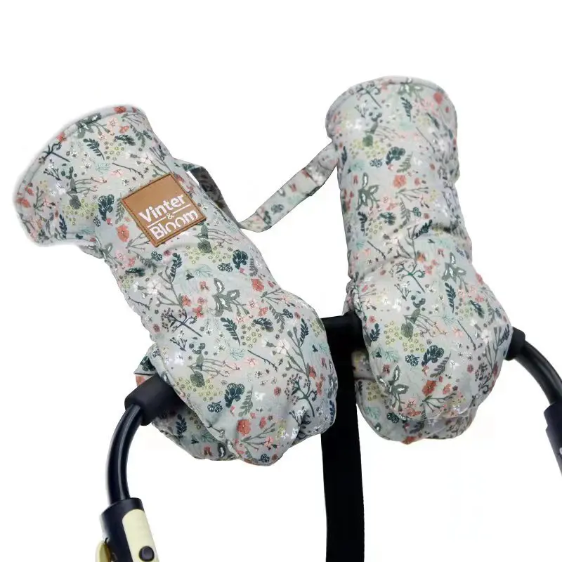 Зимняя коляска детская теплый меховой флисовый чехол на руку коляска-клатч