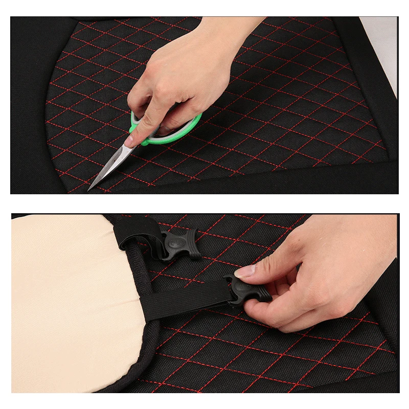 Полный охват льняное волокно сиденья авто чехлы сидений для seat altea сиденье xl