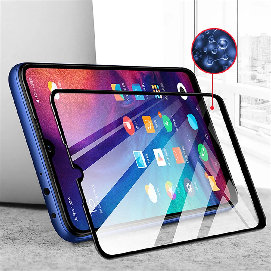 20D полное клеевое покрытие закаленное стекло для Xiaomi Mi 9 9T Pro 8 Lite A3 CC9e Mix 3 Redmi Note 7 K20