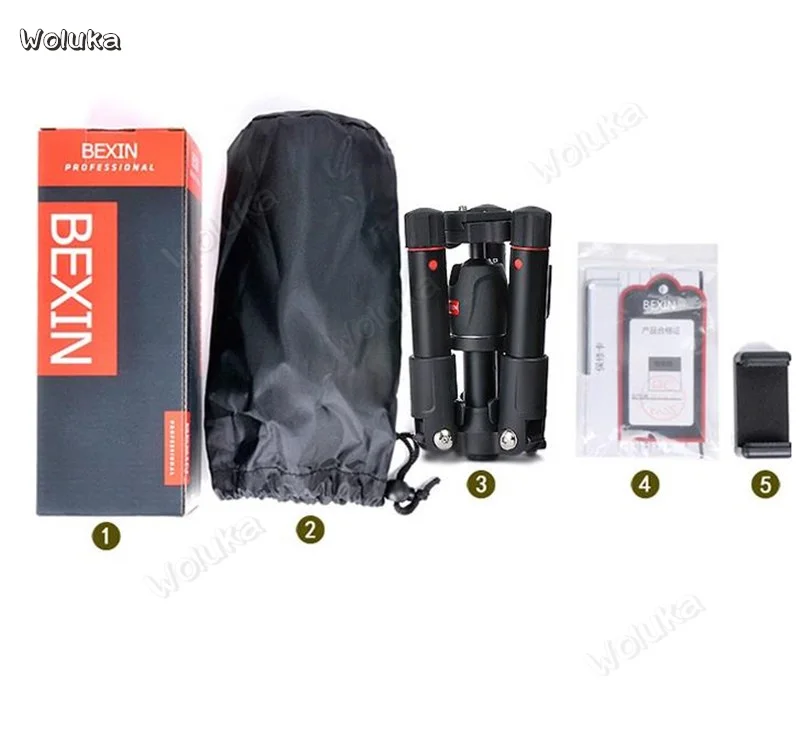 Tripod digital SLR camera folding portable mobile phone live photo stand desktop mini floor CD50 T07 | Электроника
