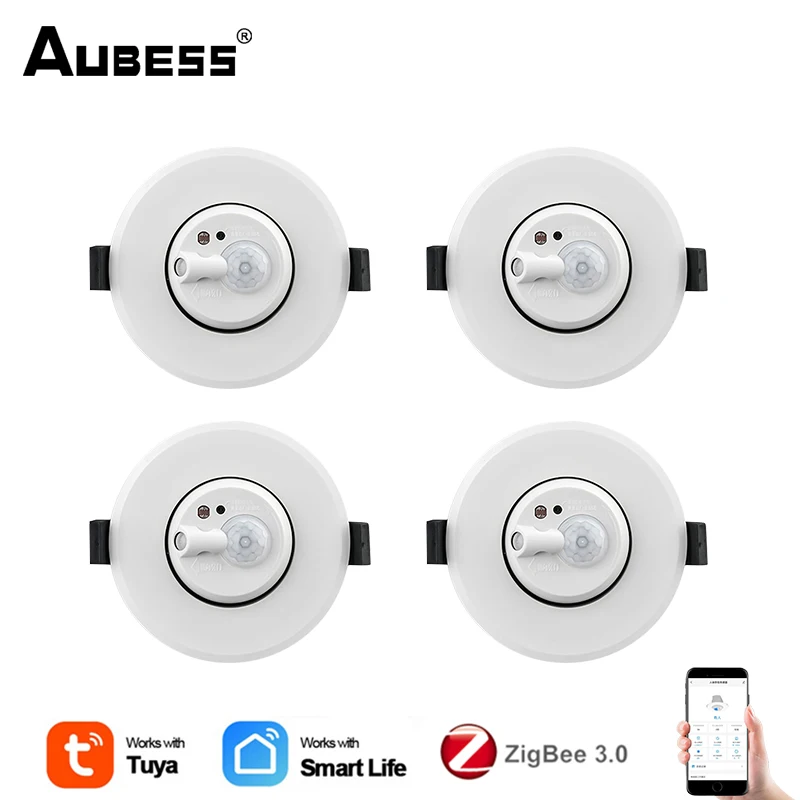 

Датчик движения Aubess ZigBee, интеллектуальный детектор движения тела, домашняя сигнализация