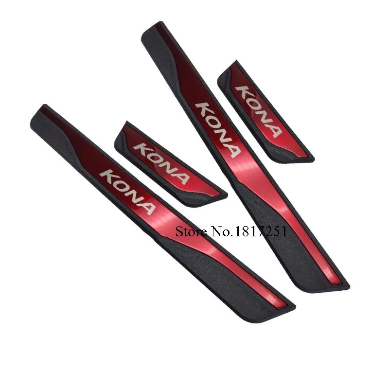 Нержавеющая сталь Авто Стайлинг порога Накладка Добро пожаловать педаль для Hyundai