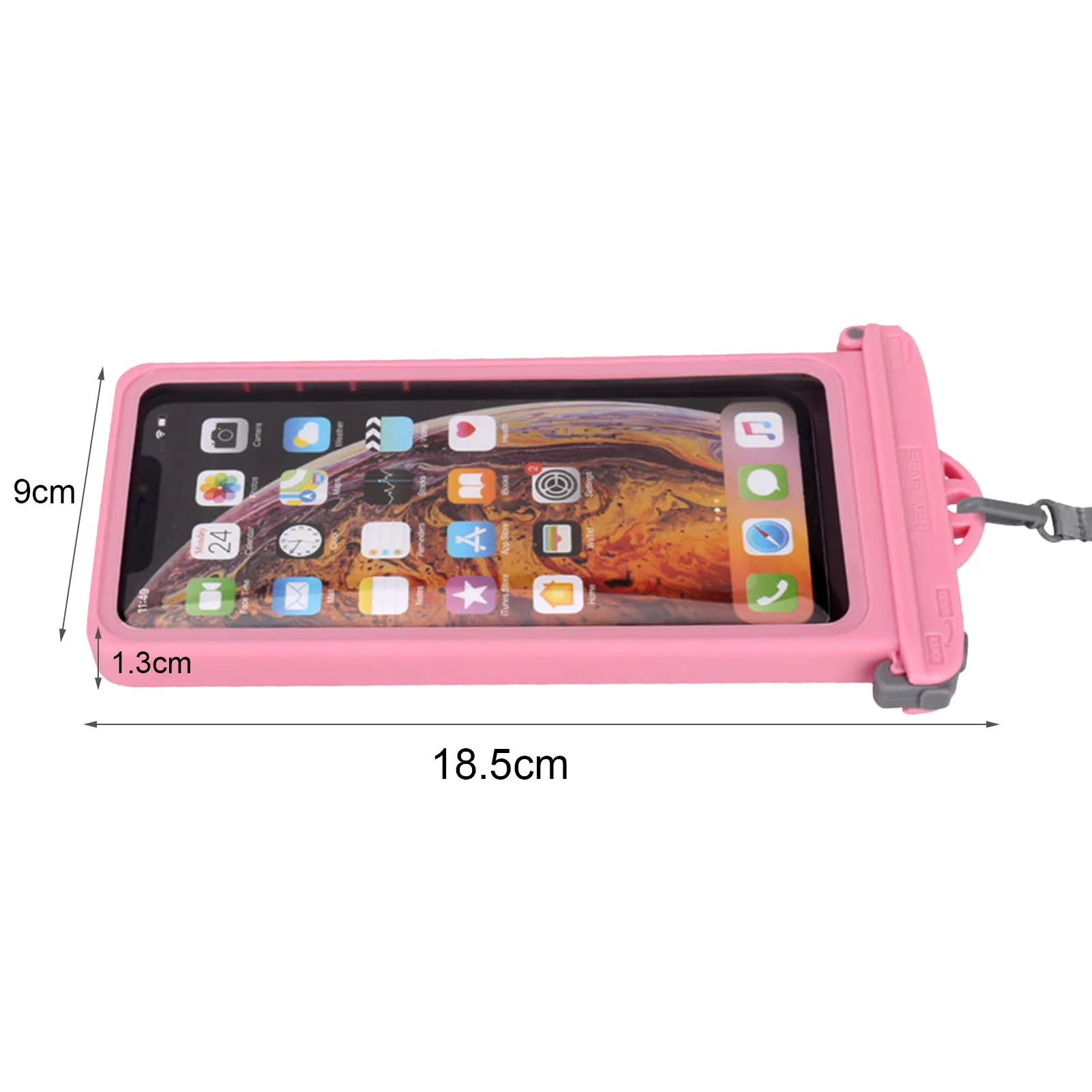 

Luminous Waterproof Case For Phone IPX8 Waterproof Phone Bag Underwater Swim Hiking Rainforest Arm Band Phone Dry Bag