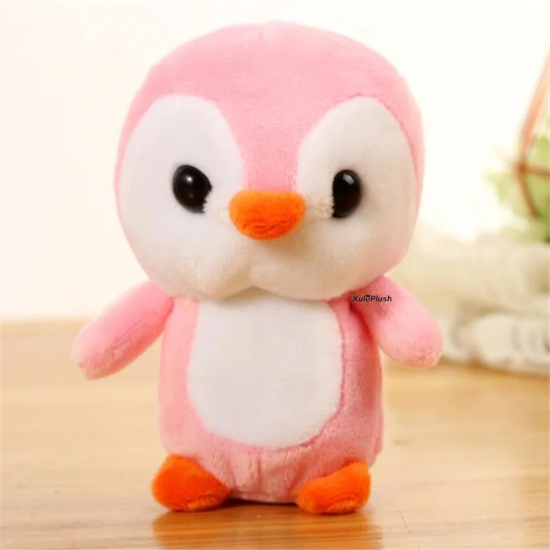 4 цвета прибл. Sweet 12 см Плюшевая игрушка в виде пингвина брелок подарок|plush toys|stuffed