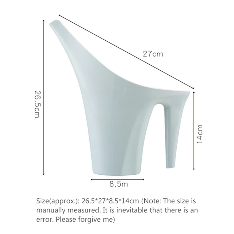2 шт. пластиковый цветочный полив чайник для полива домашний сад патио горшок