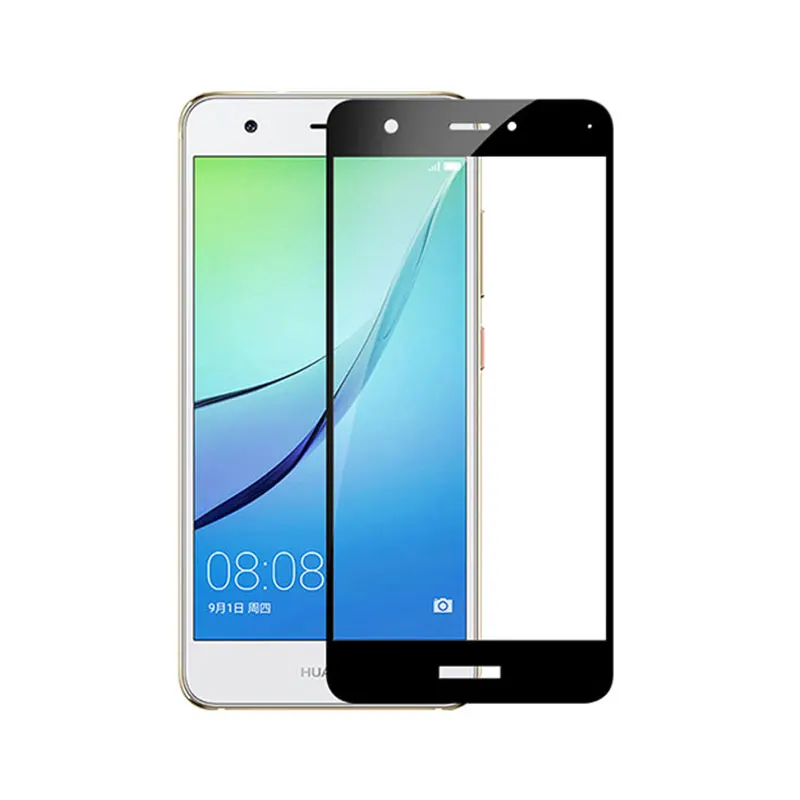 Закаленное стекло 9H 2.5D с полным покрытием для Huawei Nova защитная пленка экрана на