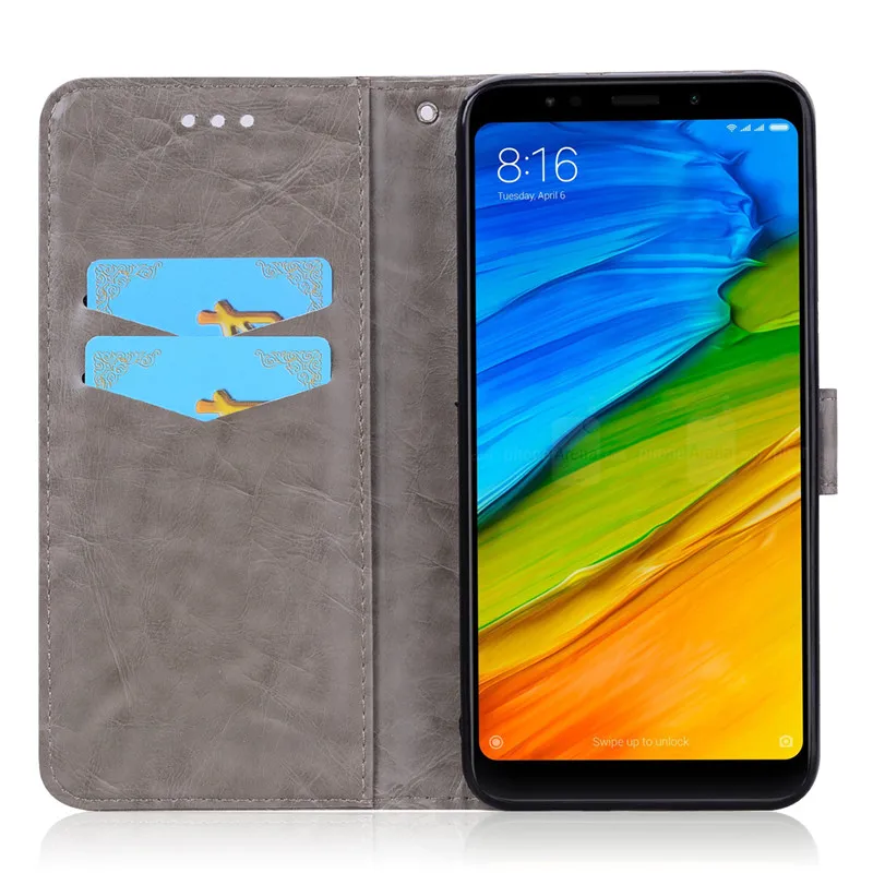 Роскошный флип-чехол для Xiaomi redmi 5 Plus xiomi redmi 5, мягкий чехол-кошелек для Xiaomi redmi 5 redmi 5 Plus 5,99 чехол для телефона Fundas