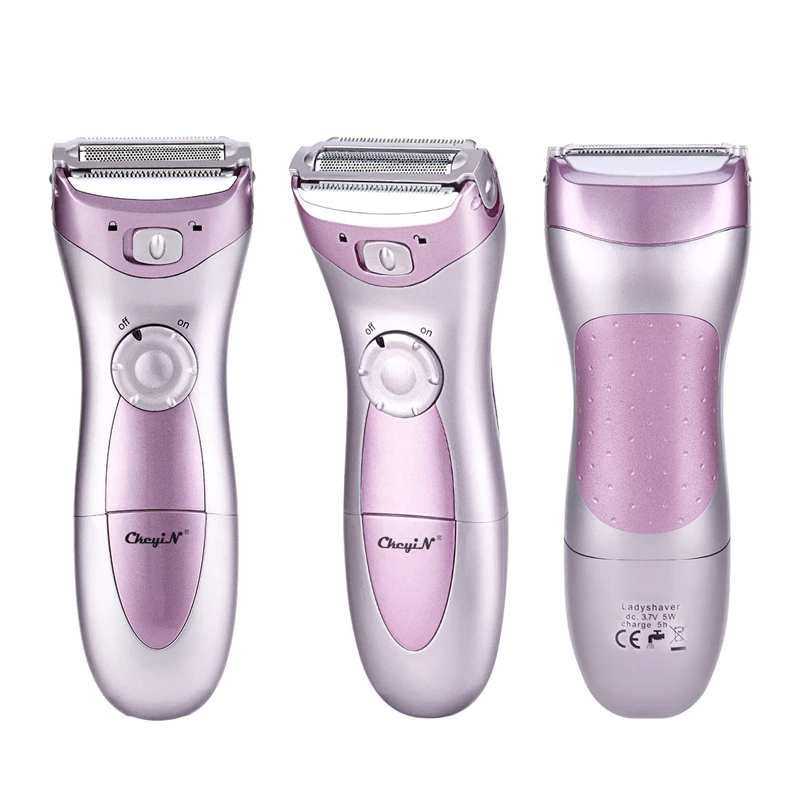Battery Powered Lady Shaver Women Epilator Waterproof Bikini Leg Armpit Hair Removal Depilation Body Trimmer Razor No Pain | Бытовая