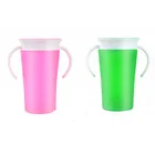 Детский обучение студентов 360 градусов напиток предотвращает утечку воды Кубок многоразовая пластиковая чашка