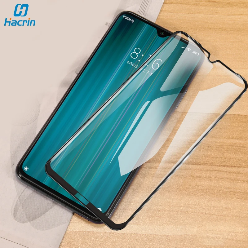 Hacrin для Xiaomi Redmi Note 8 Pro закаленное стекло HD прозрачное против царапин полное