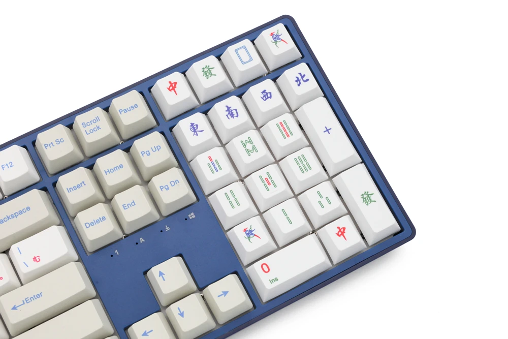 Черри профиль Majiang мАч Джонг краситель Sub Keycap набор Numpad толстый PBT для