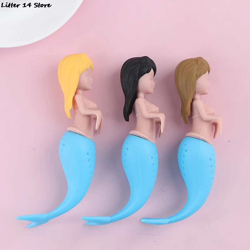 Ситечко для заваривания чая русалка силиконовый многоразовый ситечко с фильтром