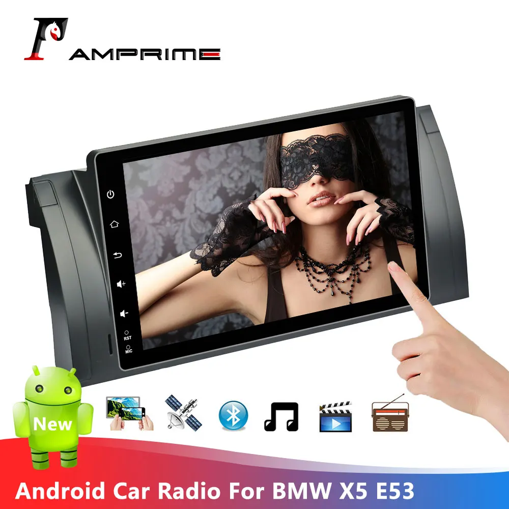 Автомагнитола AMPrime мультимедийный плеер на Android с поддержкой GPS Wi Fi FM Bluetooth для BMW