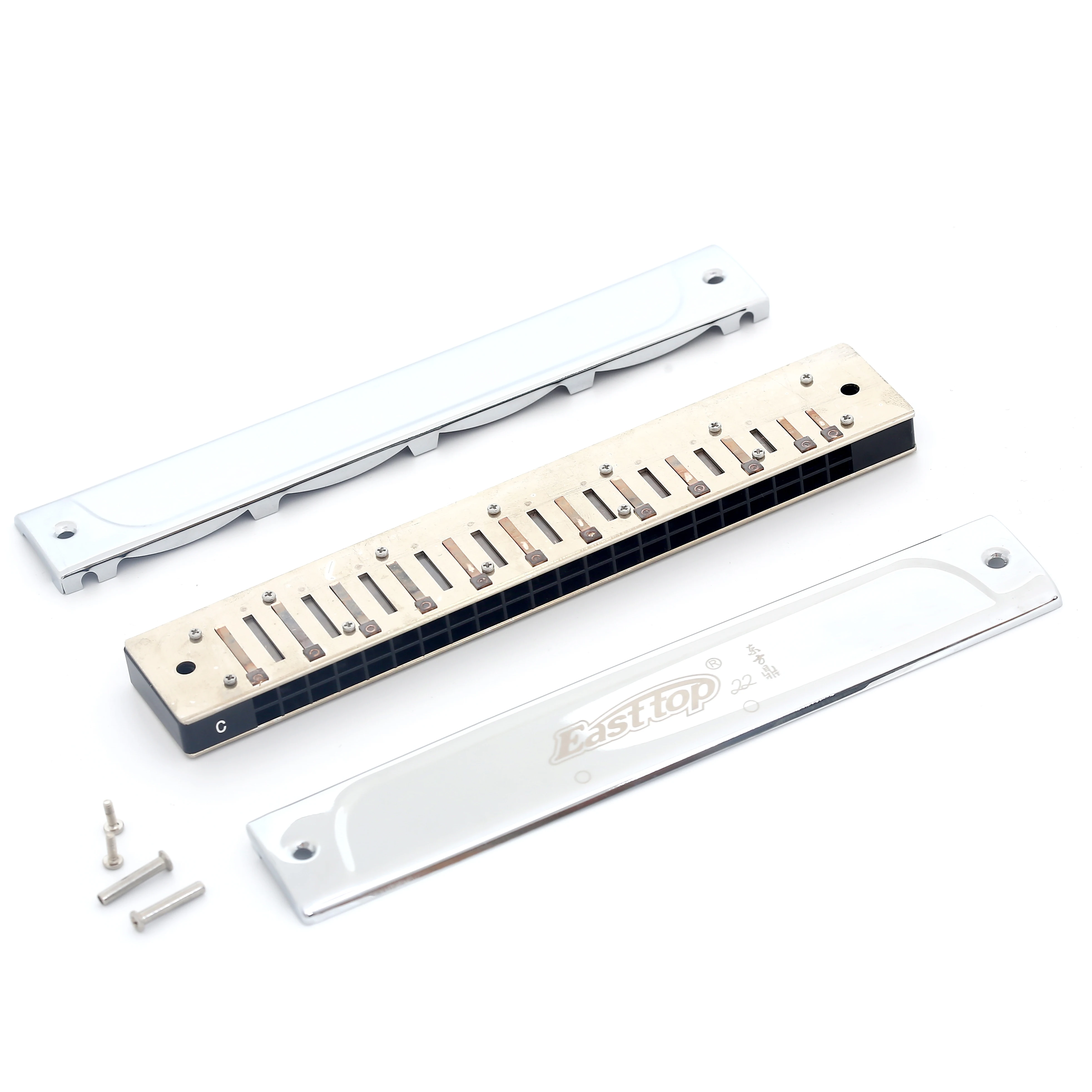 22 hole polyphonic Губная гармошка Easttop T22 для детей начинающих взрослых самостоятельного