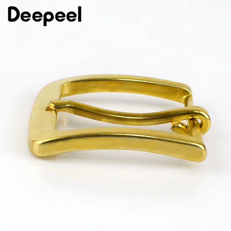 Deepeel твердой латуни с металлическим ремнем и пряжкой для мужчин женщин