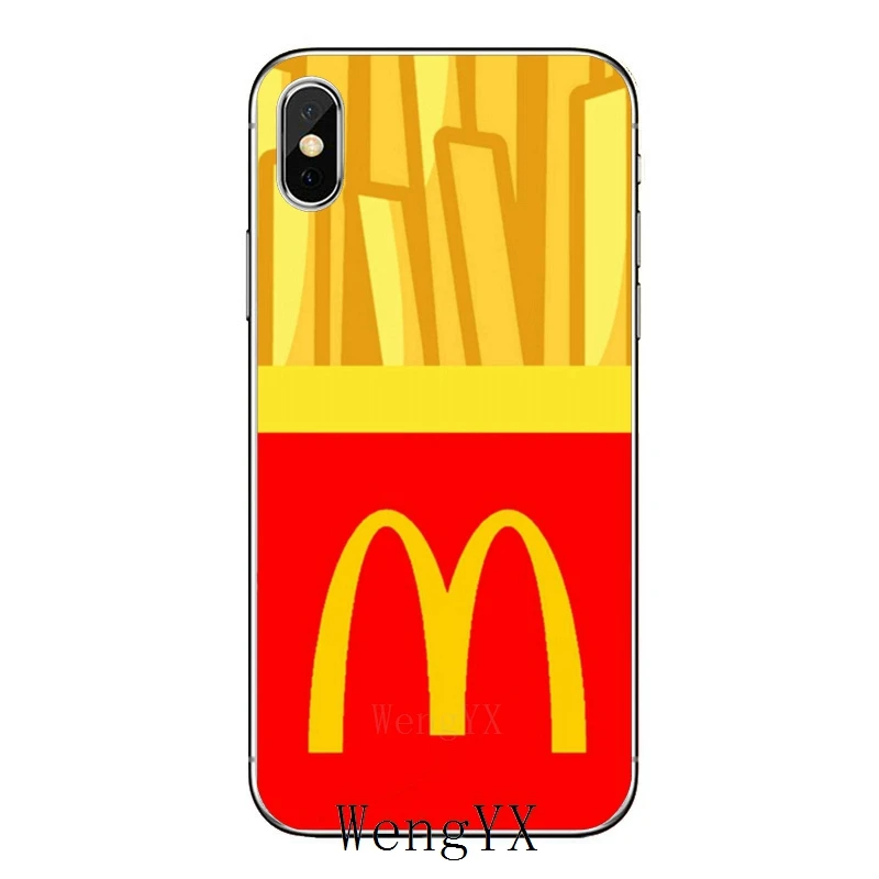 Чехол для iPhone 11 Pro XS Max XR X 8 7 6 6S Plus 5 5S SE Mcdonalds мягкий чехол - Цвет: Mcdonalds-A-06