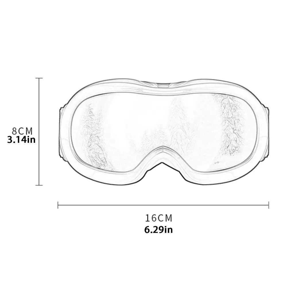 

Children's Goggles Double-layer Anti Fog Ski Glasses Windproof Anti Fog Skiing Glasses Goggles Outdoor Sports Glasses 7002
