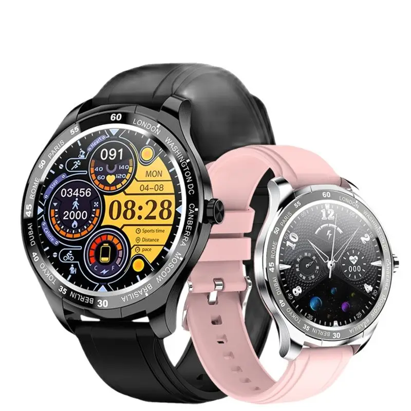 

Новинка 2021, женские Смарт-часы T50, водонепроницаемые, IP67, 1,3 дюйма, сенсорный экран, 180 мА · ч, длительный режим ожидания, Смарт-часы для мужчин, ...
