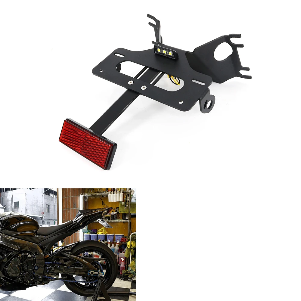 Держатель номерного знака Mortorcycle кронштейн задний хвост аккуратный крыло