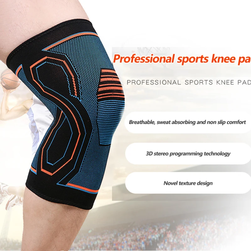 Уличные спортивные вязаные наколенники для мужчин и женщин занятий бадминтоном