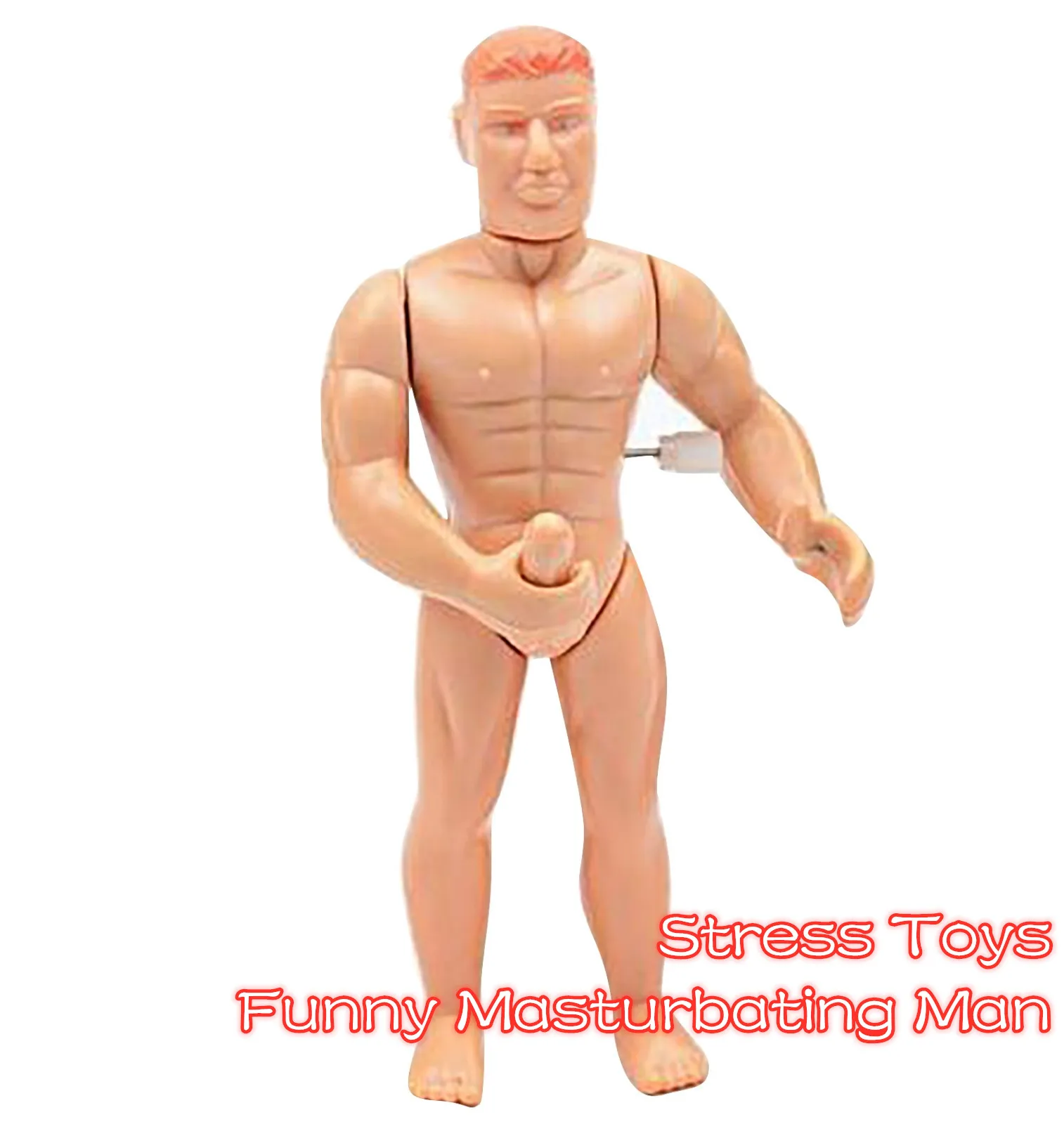 Hot!Funny Masturbating Man Stress Toys Super Hilarious Horny Jerks Christmas Gift Wind Up Prank Joke Gag New Style Wholesale! | Игрушки и