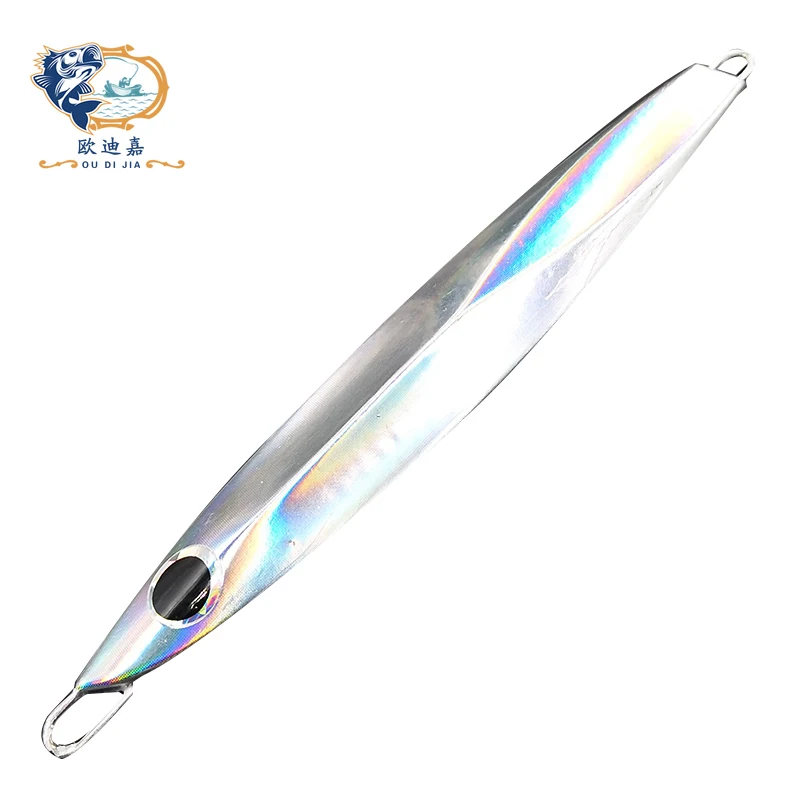 

ODJ Lunker slow metal jigs blade shining 60g 80g 100g 120g 150g jigging fishing lures baits tuna deep sea saltwater