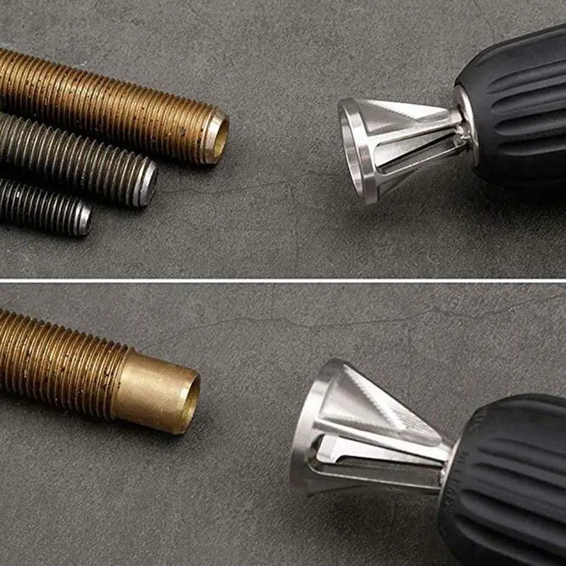 Инструмент для снятия заусенцев с внешней фаски инструменты сверла подходит