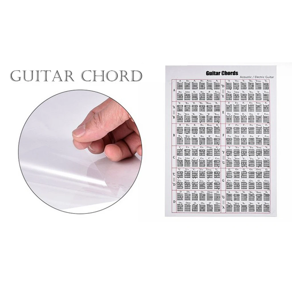 

Beginner Guitar Progressions Chart Songwriter Guide Teaching Accessory