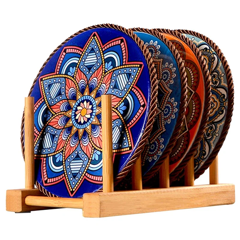 

Коврик для стола в богемном стиле, изоляционная Нескользящая подстилка, аксессуары для кухни, украшение для дома