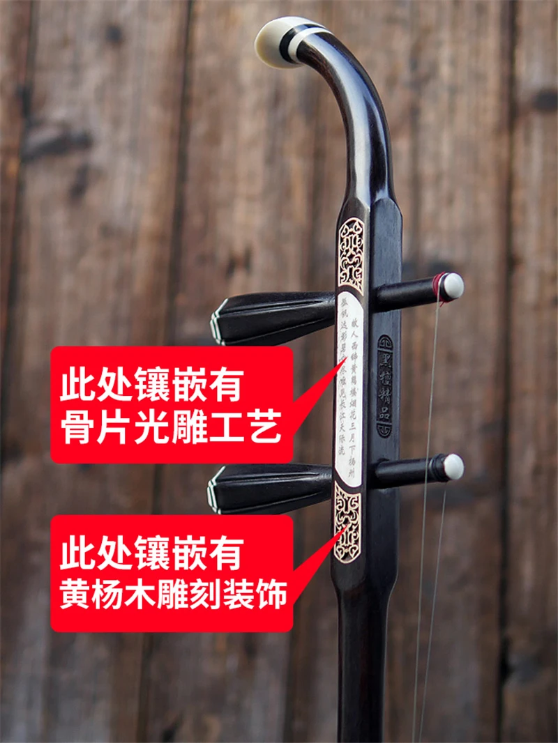Эбеновый ERHU для взрослых и детей инструмент Huqin Erhu китайский музыкальные