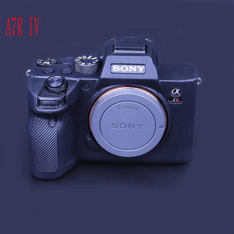 Камера сумка Силиконовый чехол резиновая Камера чехол кожного покрова для sony A7RM3 A7 III A7R3 ILCE-9 A9 A7R4 A7R Характеристическая вязкость полимера A7RM4 A7 Характеристическая вязкость полимера ILCE-7RM4