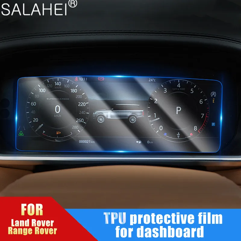 

Car Instrument Panel Screen Protector Film For Land Rover Range Rover Sport Range Navigation Dashboard Membrane Protective Film