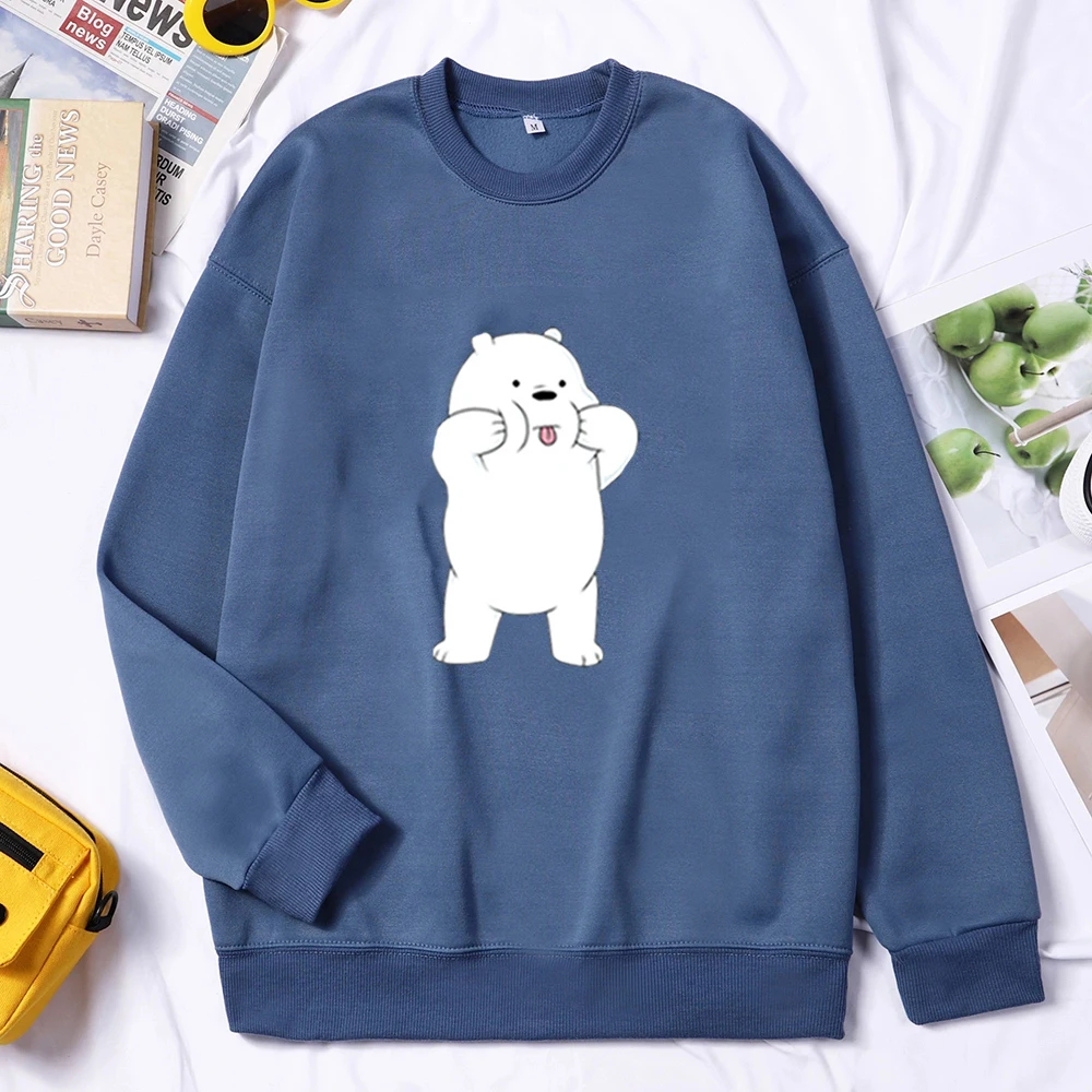 

Cute Bear Hoodie Fashion Streetwear Men's Brand Hoodies Men Hipster Sweatshirt Autumn Winter Pullovers Crewneck Hommes Sudaderas