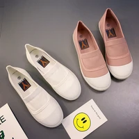 2021 womens casual fashion new soft bottom white shoes solid color shallow shoes canvas shoes gilrs sneakers generation