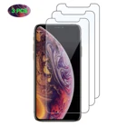 3 предмета в комплекте 9D HD защитная пленка из закаленного стекла для iPhone 6, 6S, 7, 8 plus, чехол для телефона, Защитное стекло для экрана для iPhone X XR XS Макс 5 5S SE 4 4S стекло