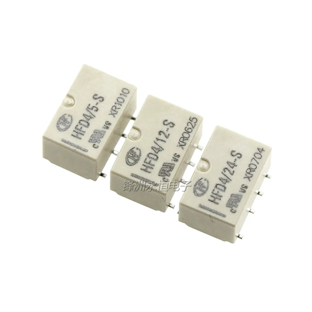 2 шт./лот реле HFD4/3-S 4/5 в 12В 24В S SR 2A 8Pin два набора преобразования SMD DIP Обустройство