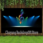 Популярный музыкальный символ Tok танцевальный сценический показ задний фон с музыкой частота День Рождения фотография фон