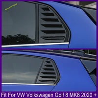 accessories exterior refit kit rear tail door window louver shutter panel cover trim for vw volkswagen golf 8 mk8 2020 2022
