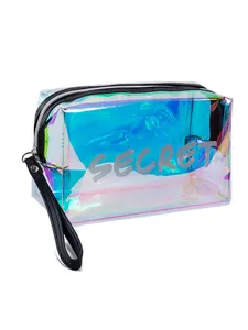 Модная женская косметичка, прозрачная Желейная сумка, клатч из ПВХ, сумка для телефона, женская косметичка для кистей, милый водонепроницаемый мини-клатч