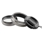 4 в 1 для Fujifilm Fuji FinePix X100 X100S X100T X100F X100V X70 адаптер объектива камеры + бленда объектива + 49 мм УФ-фильтр + крышка объектива