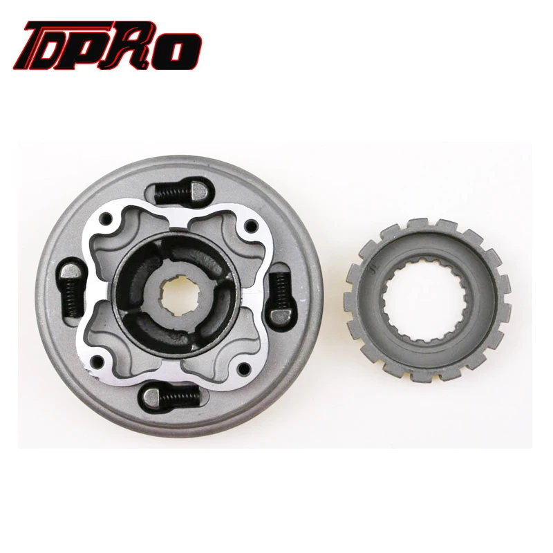 TDPRO ручной диск сцепления для мотоцикла запчасти в сборе Honda Yamaha Kawasaki 110 120cc 125cc Pit
