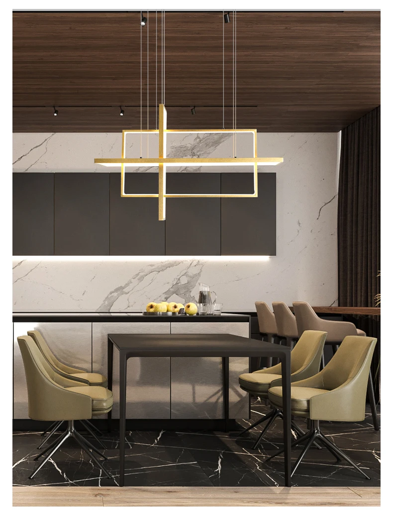 Хэн Юань кухня гостиная столовая спальня вилла офис современная светодиодная