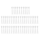 Полоски для воска носа 50 штук, для удаления волос на лице и бровях, для чистки носа, салон красоты