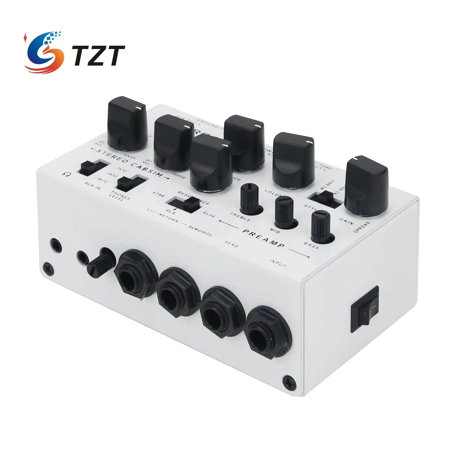 Мощный гитарный Педальный шкаф аналоговый корпус ди-бокс (8-в-1 0-ваттная коробка